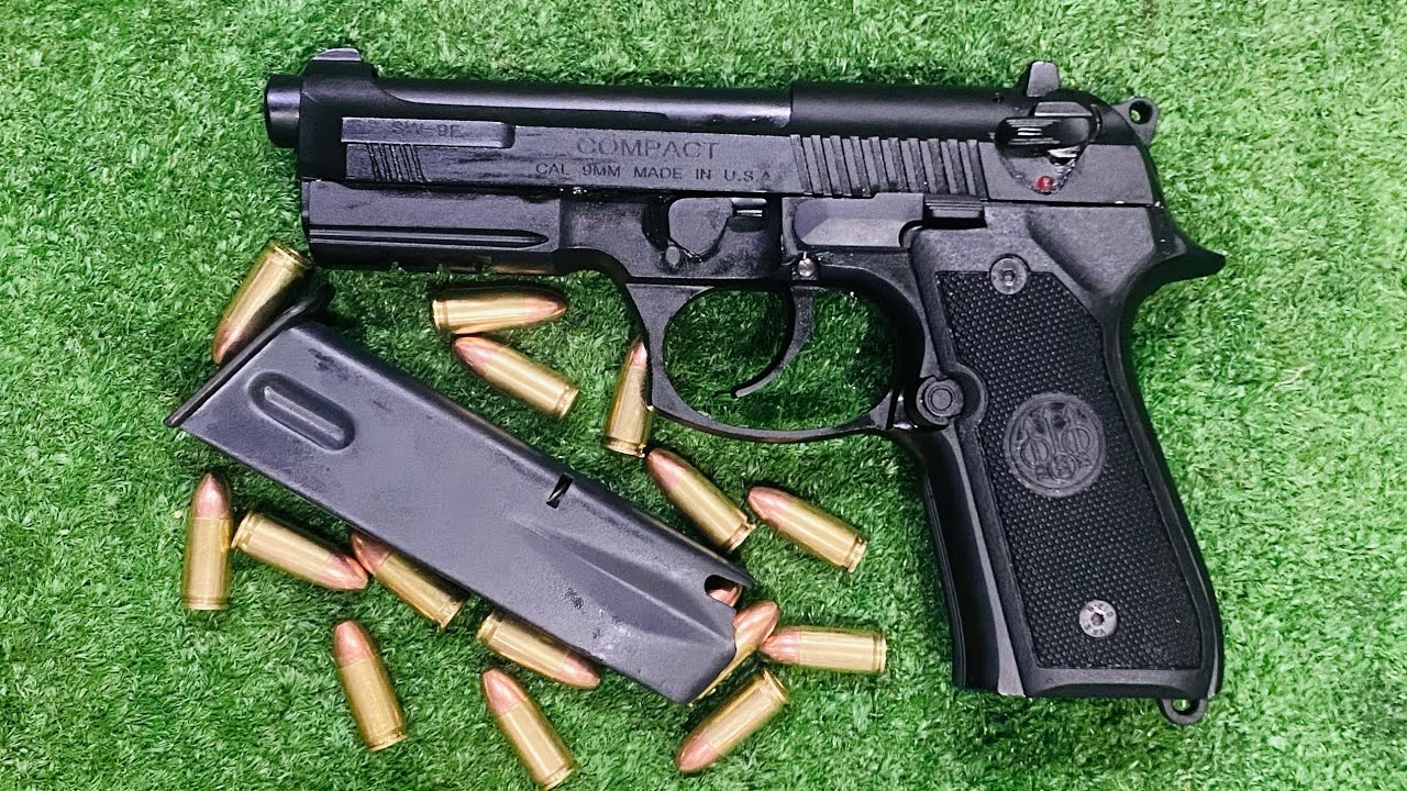 Beretta 92FS Compact 9mm pistol ll pak made ll Full review