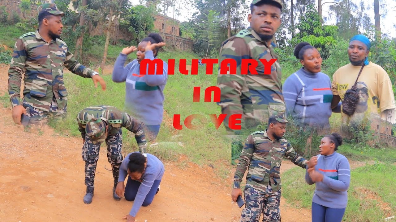 Military in love 💘💔:Gutereta gikomando umusore aretse umukobwa kubera ubwoba bwa capiten Olivier 