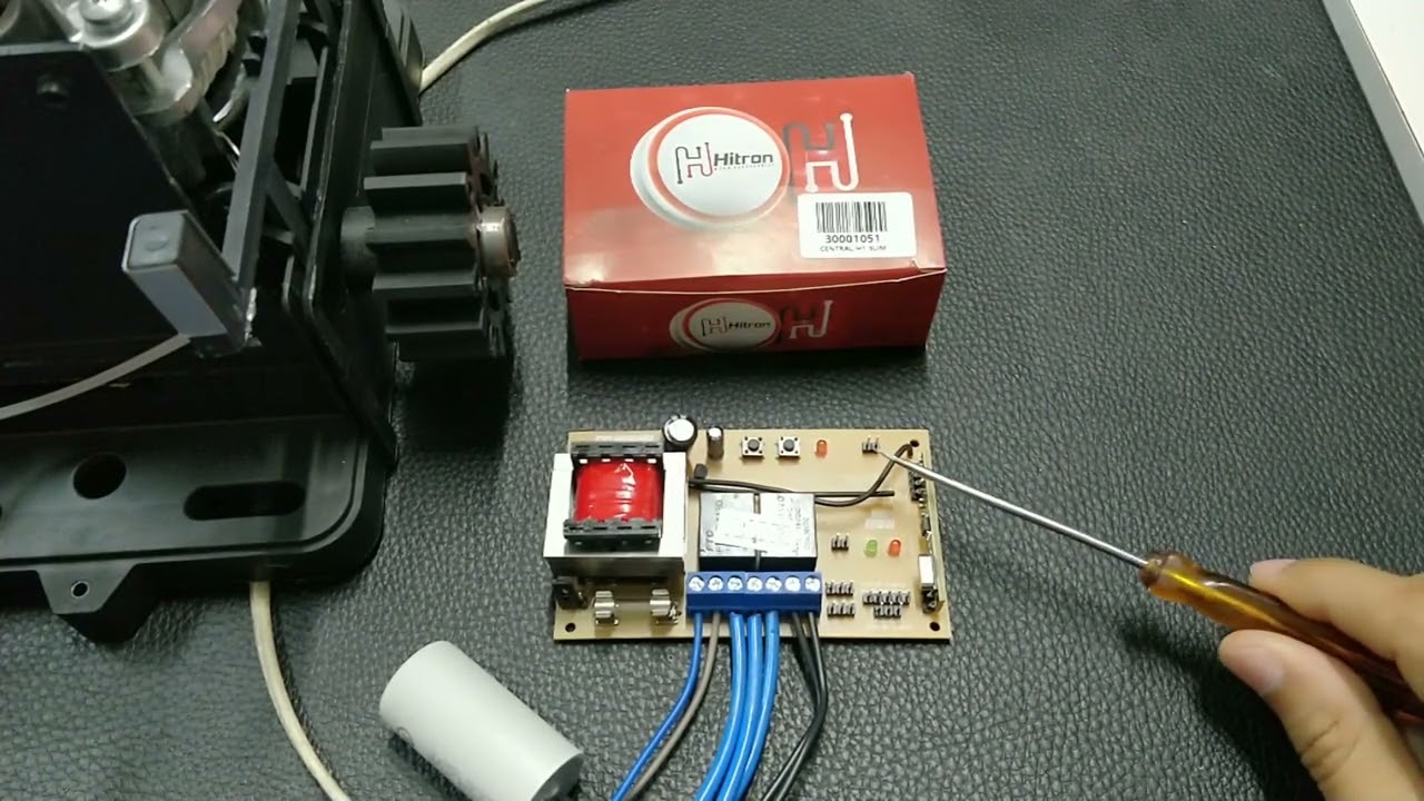 Configuração de freio na central Hitron H1