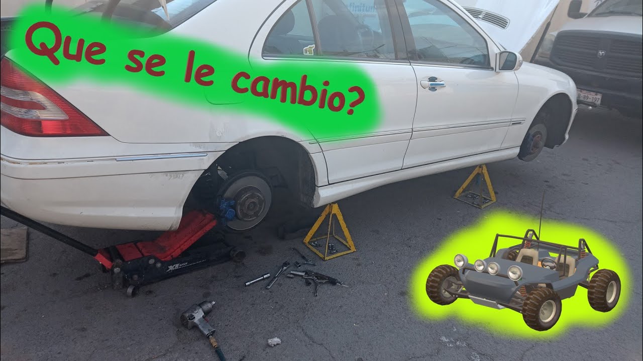 Cambio de Amortiguadores y balatas del Mercedes C280 Sport 2006