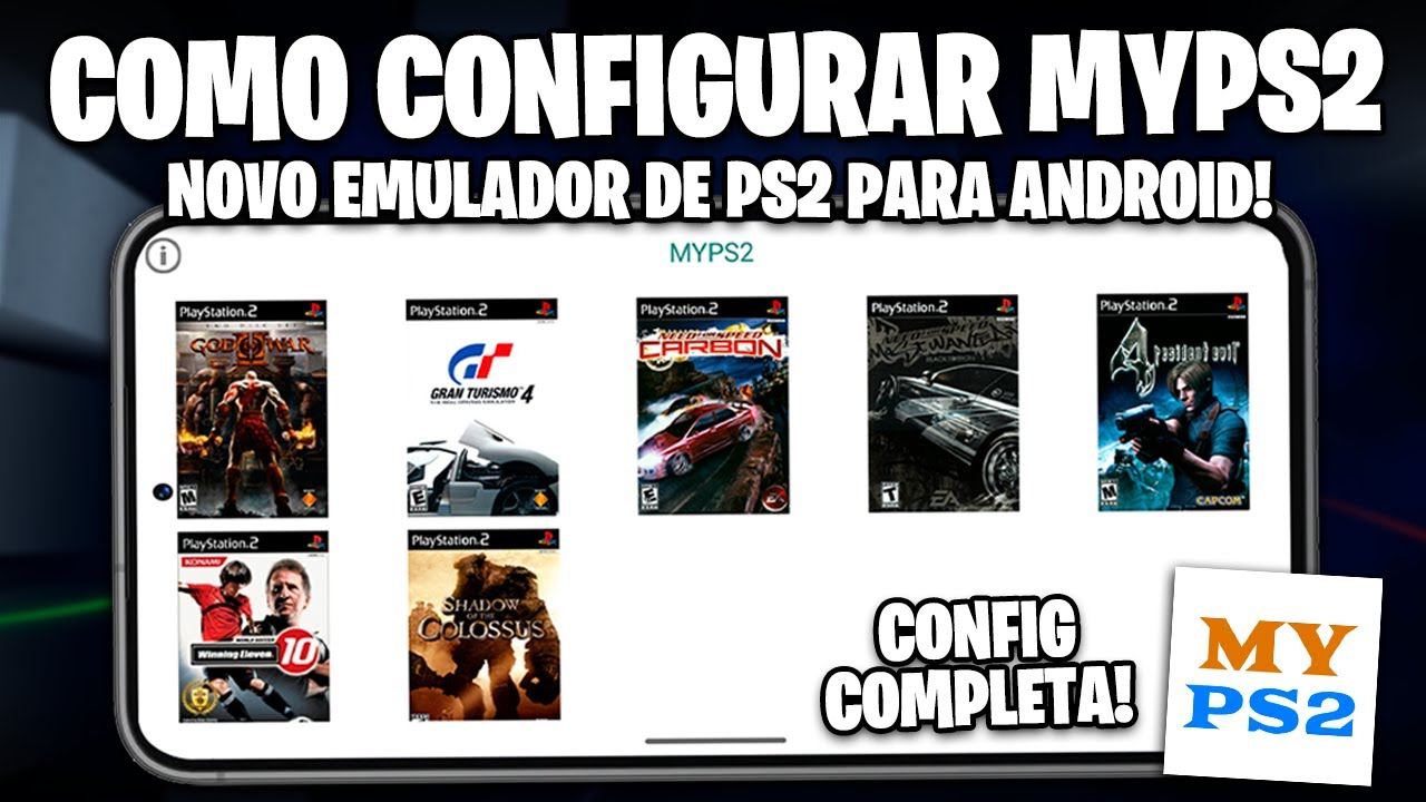 Como Configurar o MyPS2 | NOVO EMULADOR DE PS2 PARA ANDROID! | MyPS2 GUIA COMPLETO com GAMEPLAY!