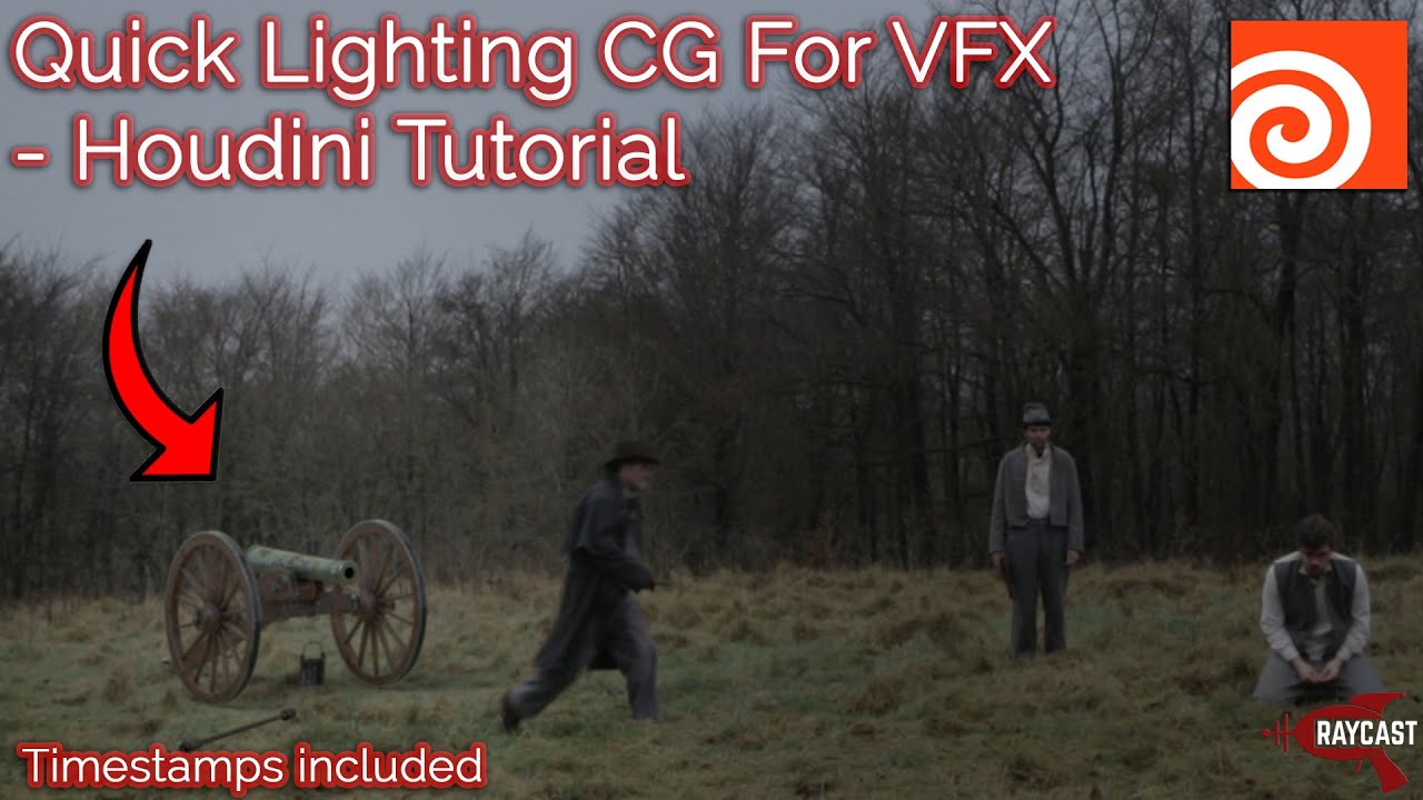 Lighting CG For VFX - Houdini Tutorial