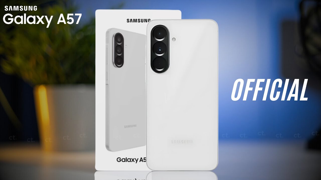 Официальный первый взгляд на Samsung Galaxy A57 5G!