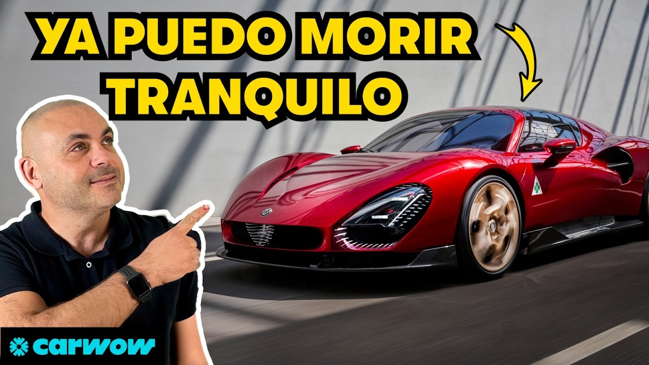¡SI YO FUERA RICO! EL INCREÍBLE ALFA ROMEO 33 STRADALE y SU CREADOR ESPAÑOL ME ABREN LA PUERTA