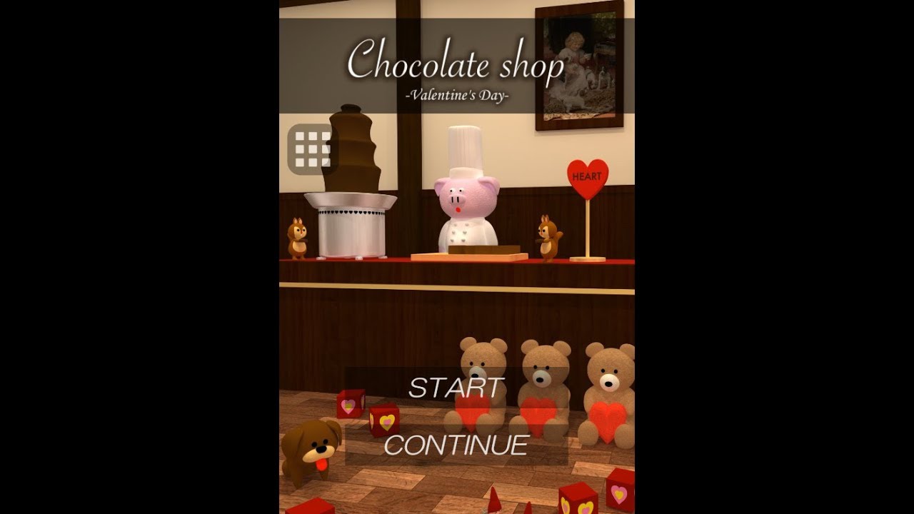 Escape Rooms: Chocolate Shop Walkthrough [Nakayubi]