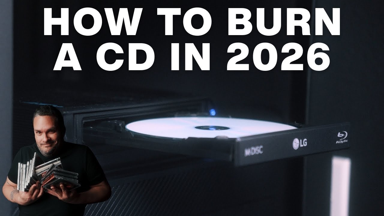 Как записать CD в 2026 году (да, люди до сих пор это делают!)