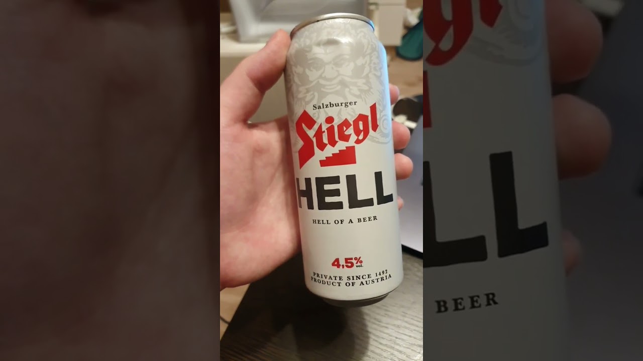 О пиве Stiegl Hell / Пиво штигль hell of a beer