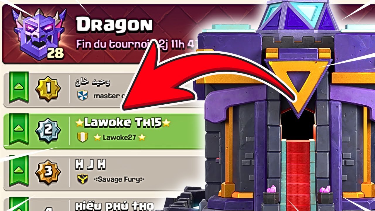Cette compo HDV15 détruit la ligue classée 😱
