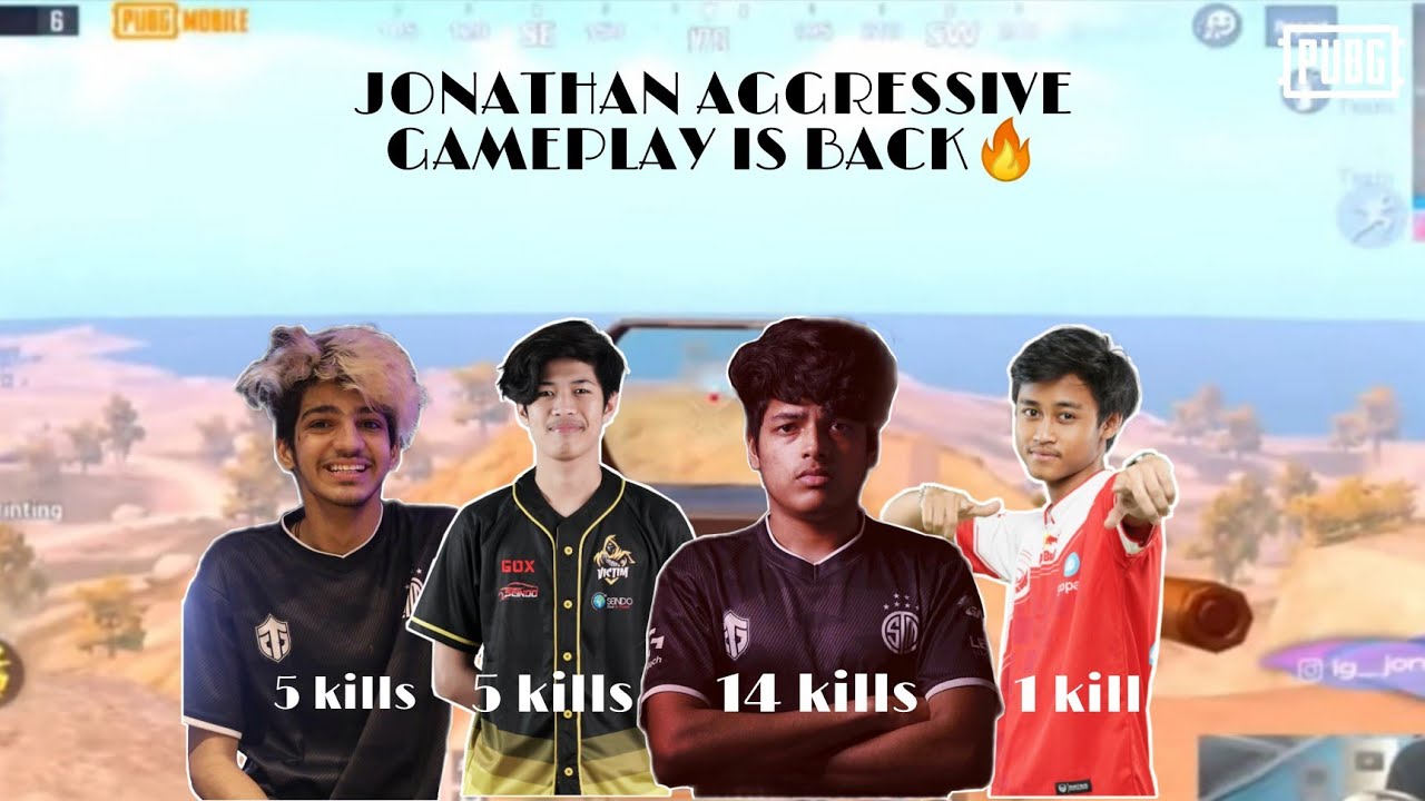 Jonathan Aggressive Gameplay Is Back🔥 | 14 Kills | 11foot GAMING