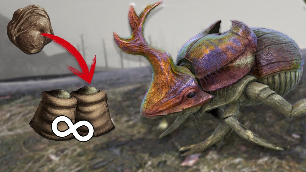 COMO TAMEAR ESCARABAJO PELOTERO y TODAS SUS HABILIDADES (PC, PS y XBOX) - ARK