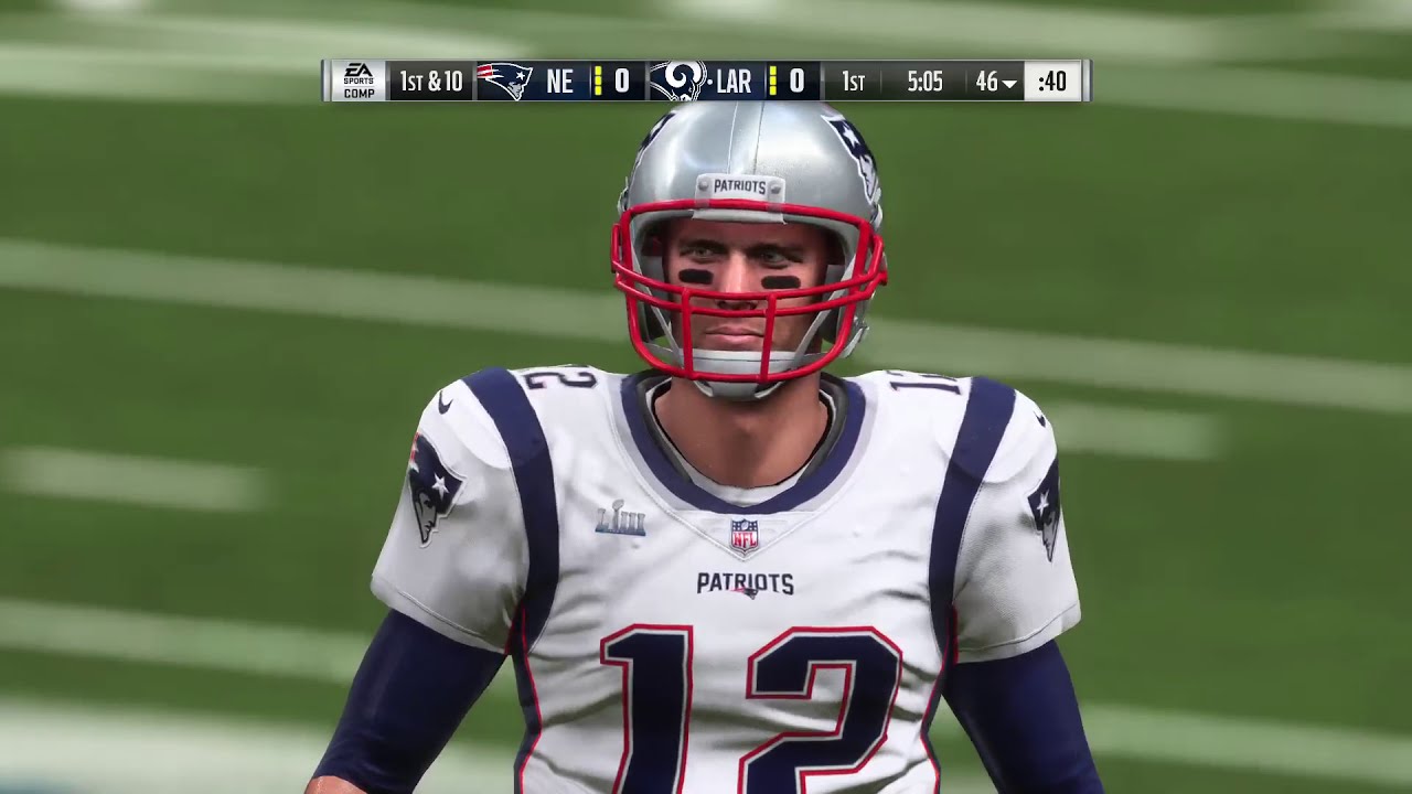 Madden NFL 19 Super Bowl 53 Preview Patriots Vs Rams