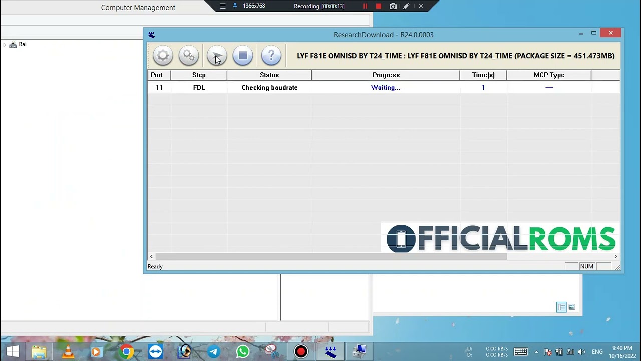 Jio Phone F81E Flashing error part 1