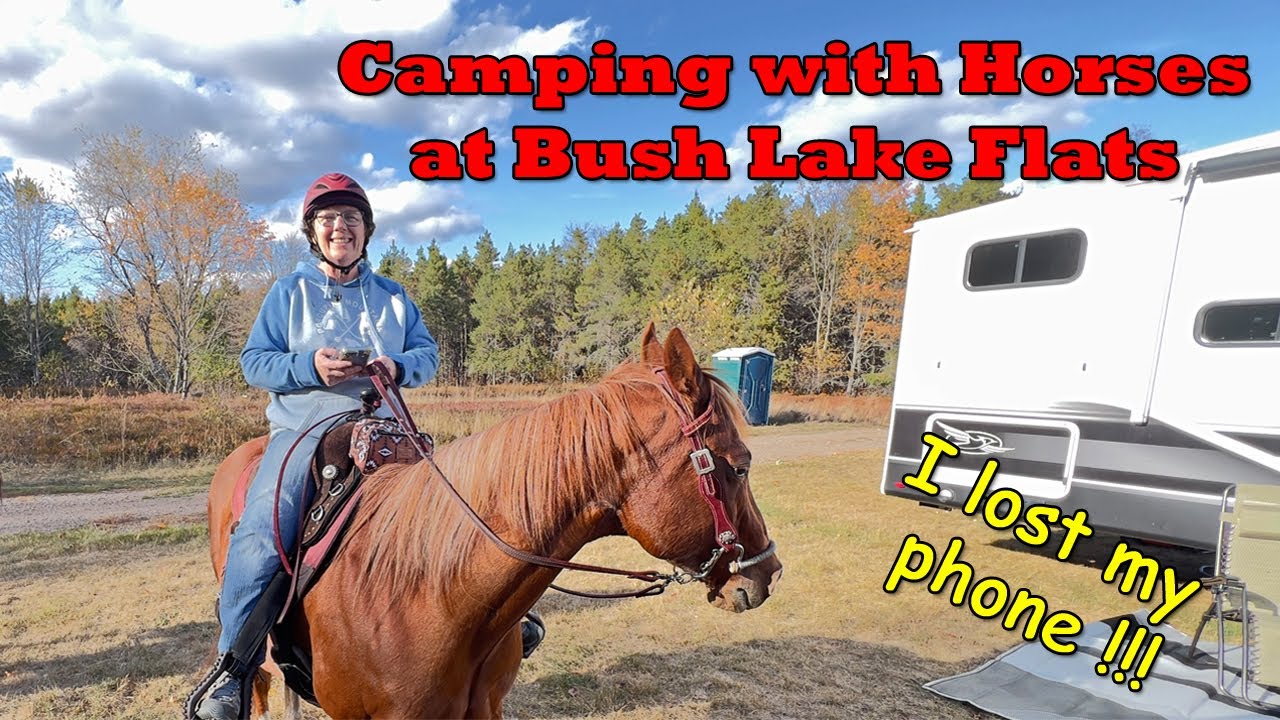 Camping with Horses at Bush Lake Flats