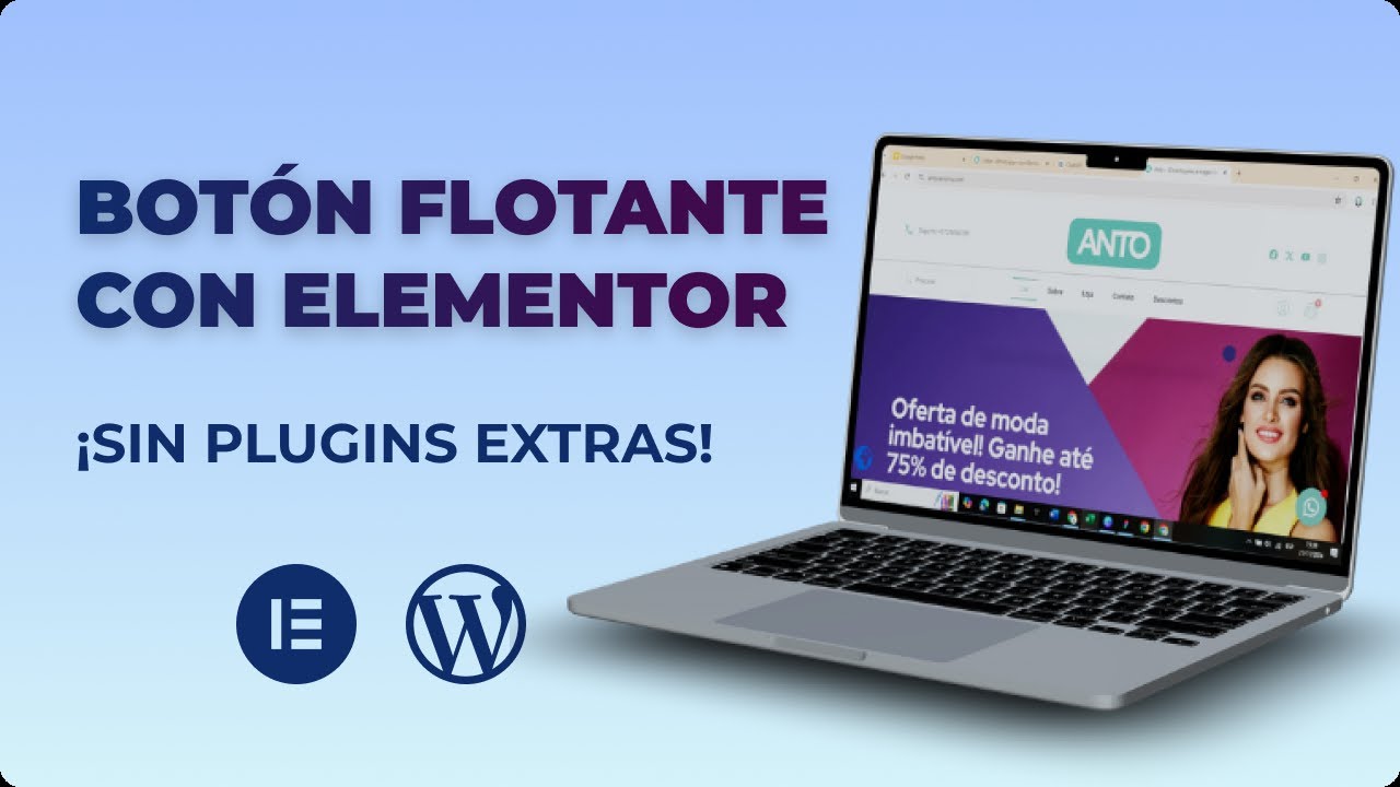 Crea un Botón Flotante de WhatsApp SIN Plugins con Elementor Gratis🚀 (Usando 'Elementos Flotantes')
