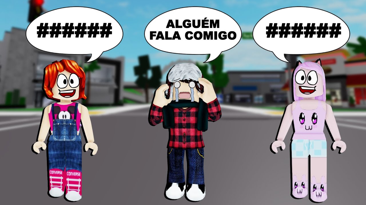 PRIMEIRO VIDEO COM NOVO CHAT DO ROBLOX