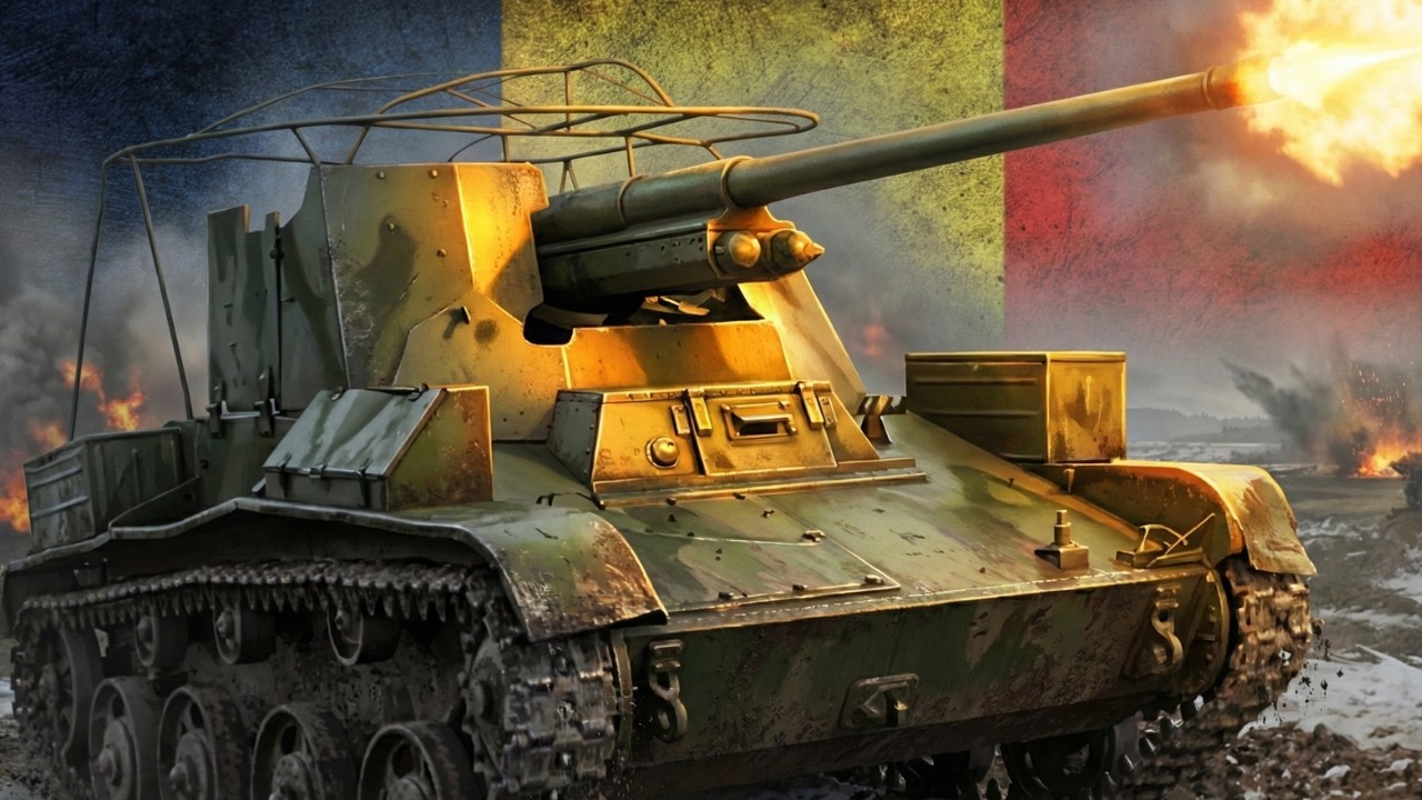 Румынский танк времен Второй мировой войны «Франкен-танк» TACAM T-60
