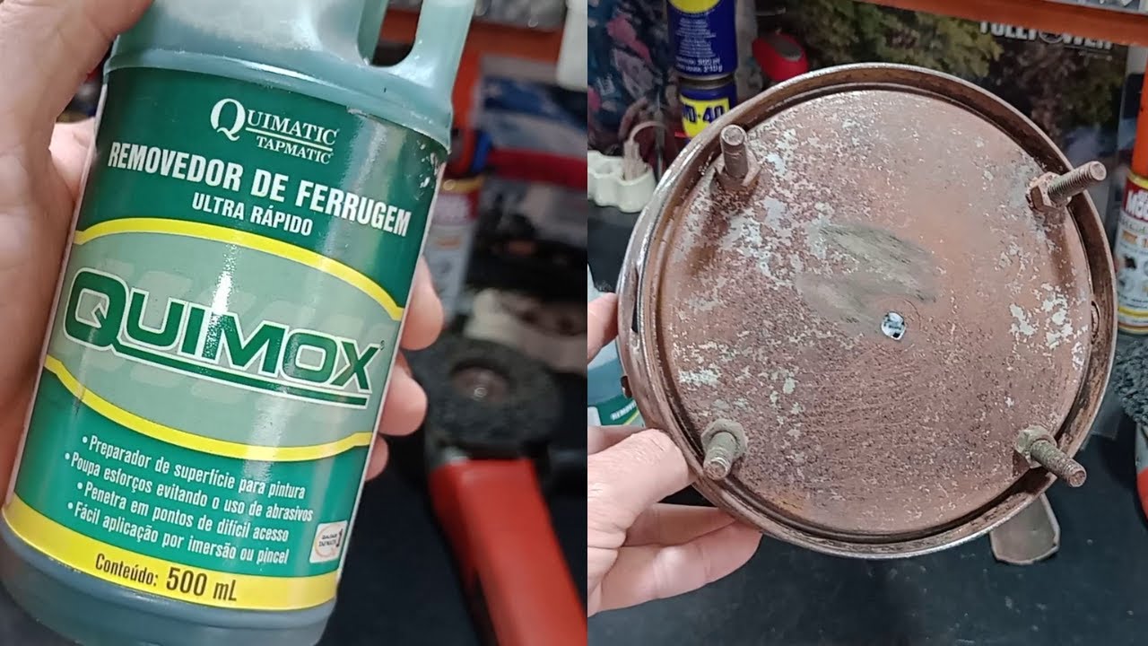 Removedor de Ferrugem Ultra Rápido Quimox da Quimatic Tapmatic