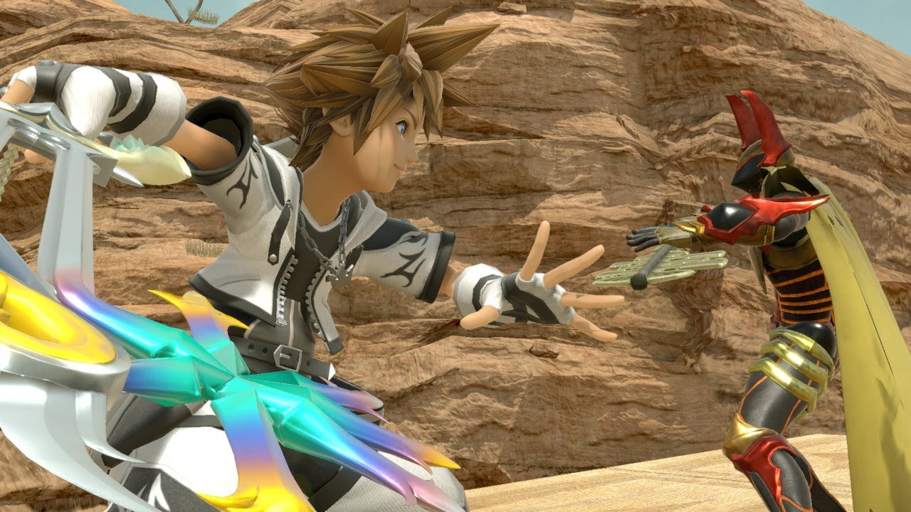 Super Smash Bros Ultimate Mod Showcase: Sora Vs Lingering Will Boss Battle!