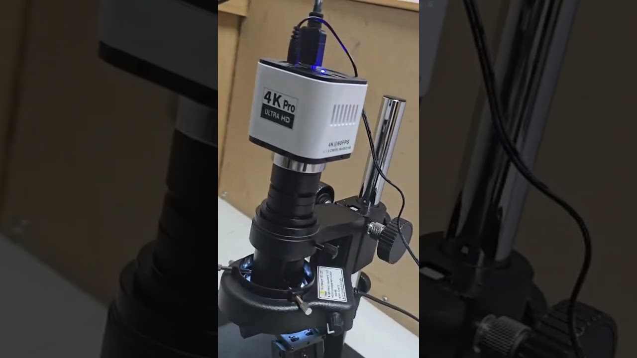 4K 3D Digital Microscope@NeurobotTechnology #microscope #industrial #inspection #digitalmicroscope