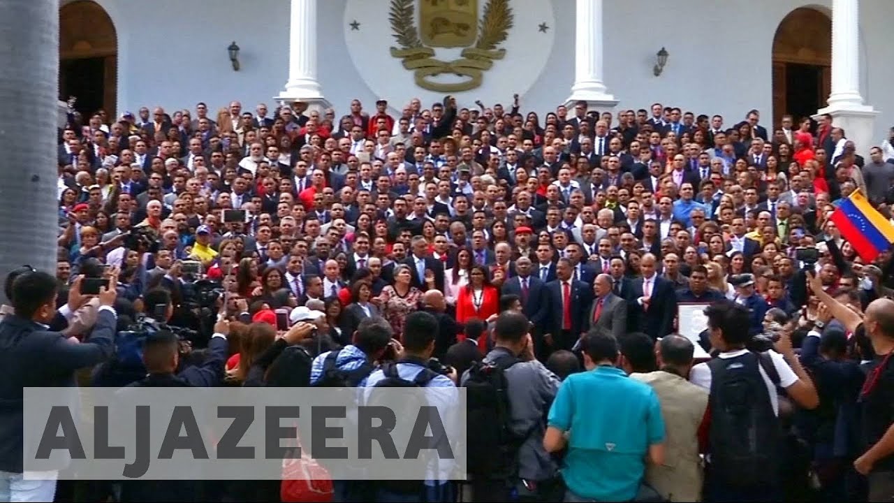Maduro inaugurates contentious Venezuela assembly