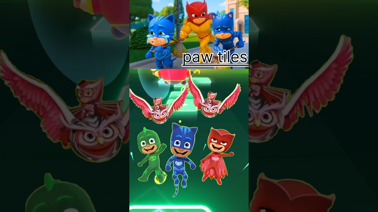 pj masks cofin dance X Tiles hop EDM Rush 