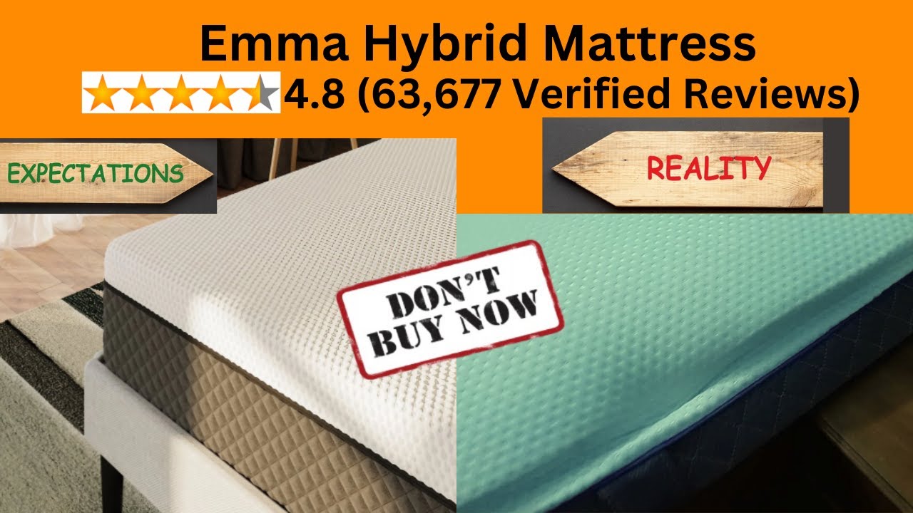 #EmmaHybridMattress | Don't Buy Before Watching | #AIRGOCELL | HALO&reg; ORTHO | #emma #orthomattress