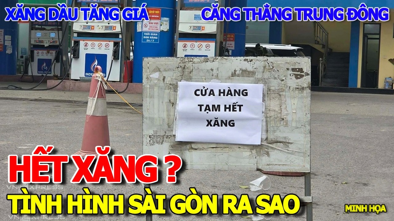 CĂNG QUÁ RỒI - HÀNG LOẠT CÁC CÂY XĂNG TREO BẢNG 