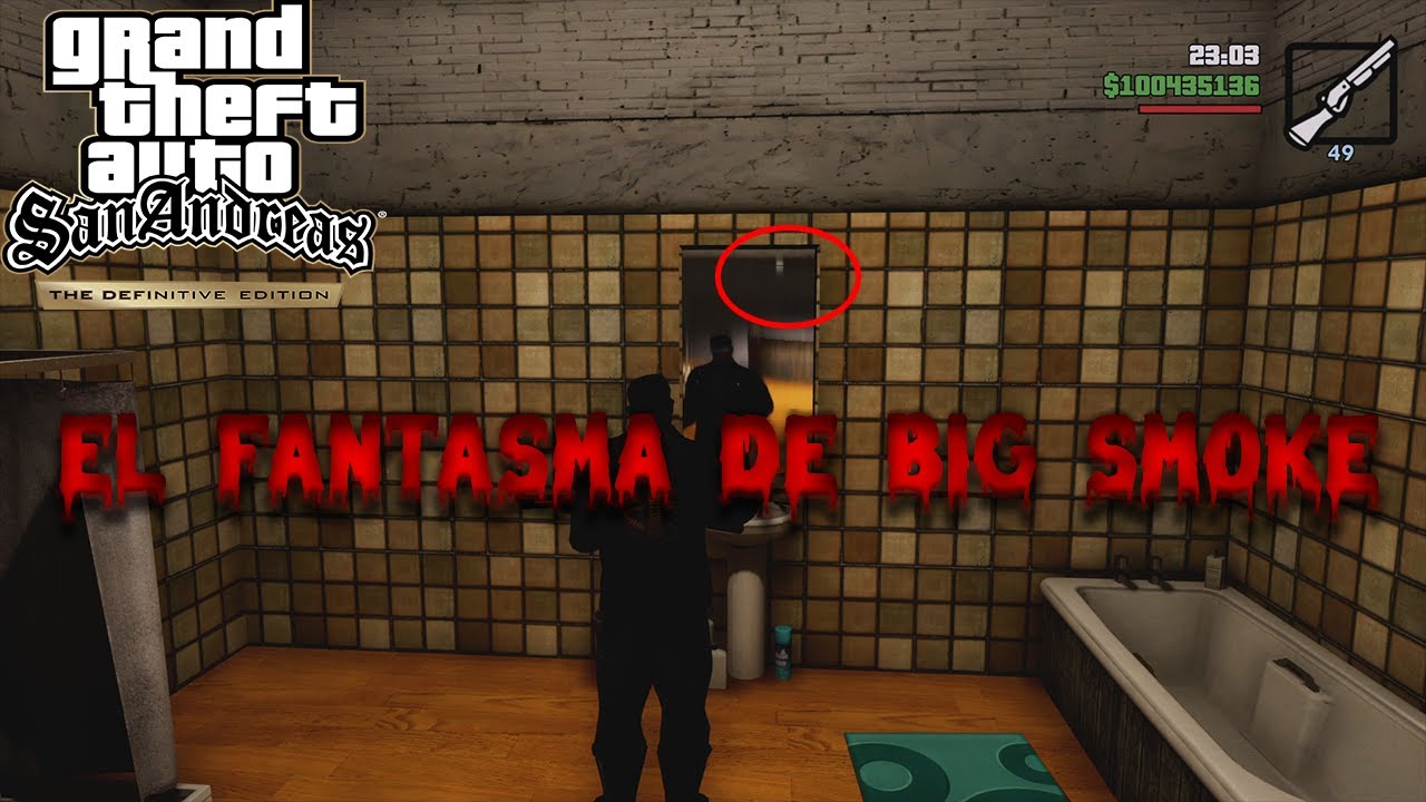 EL FANTASMA DE BIG SMOKE EN GTA SAN ANDREAS DEFINITIVE EDITION