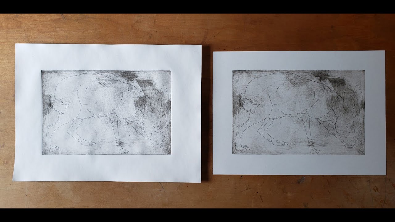 Flattening Intaglio Prints