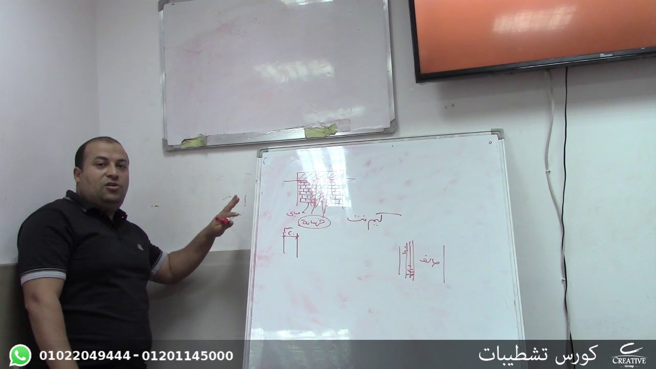 كورس التشطيبات - مهندس محمد بدوي - المحاضرة الثالثة