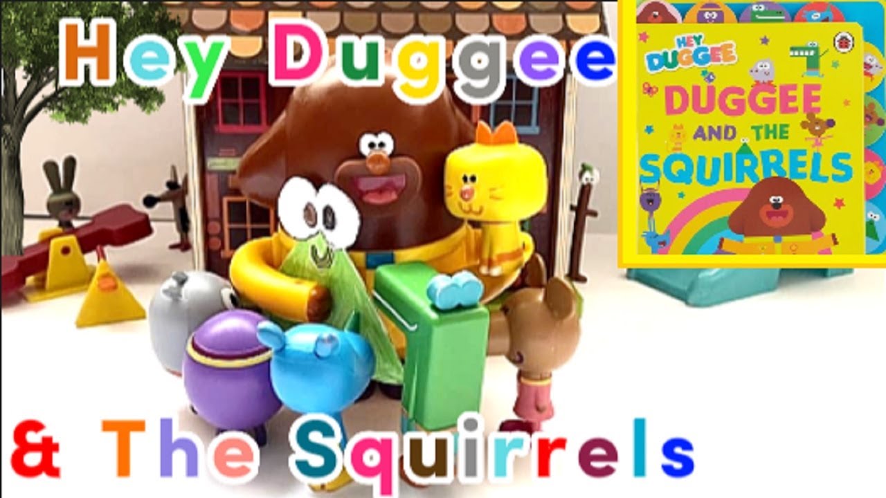 Story Time And Play! Let's Read, Hey Duggee And The Squirrel's Book! Best Kids Imaginative Play!