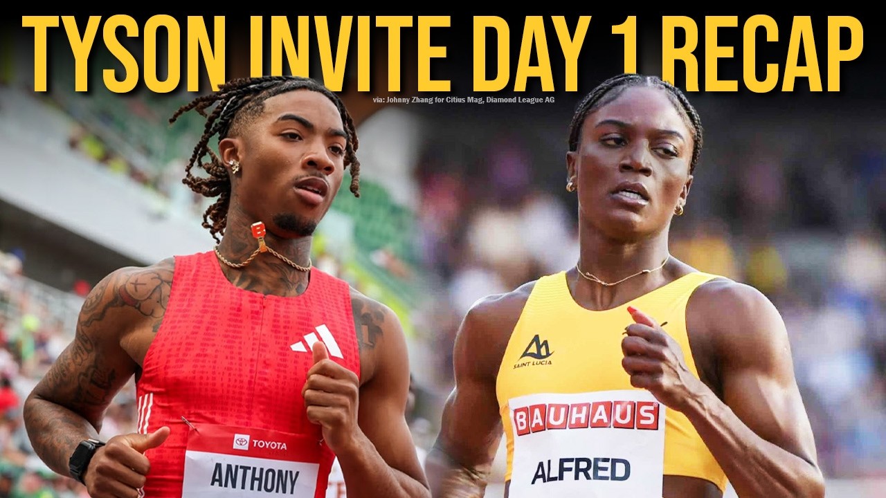 Jordan Anthony DOMINATES 60m? Julien Alfred 60m WL, Khaleb McRae World Record? | Tyson Day 1 Recap