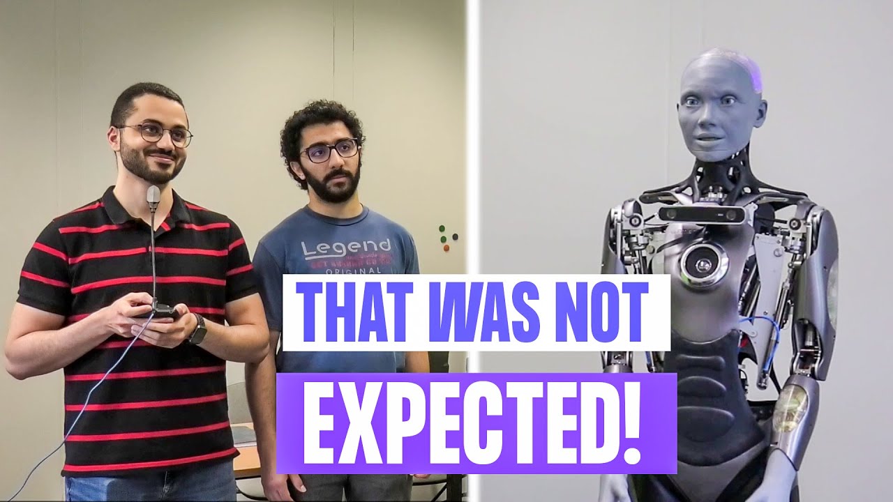 Ameca: Unpredictable Responses from the Humanoid Robot Emah !