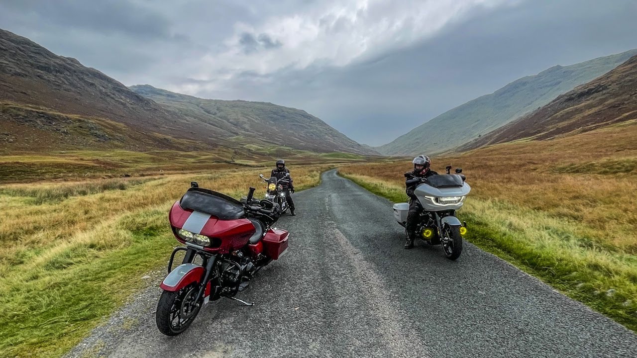 Первое приключение на Harley-Davidson Roadglide — Озёрный край, Великобритания — все лучшие перев...