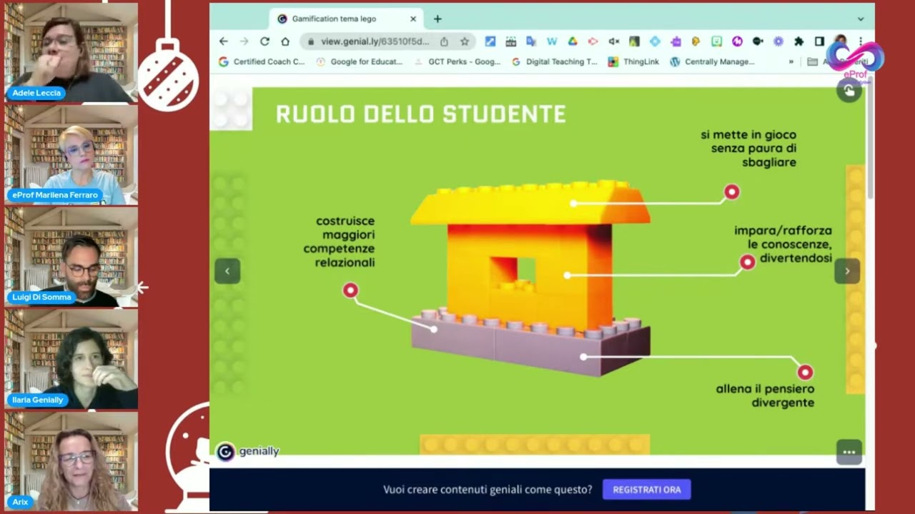 Chiacchiere tra Prof  Verso Genially e Oltre