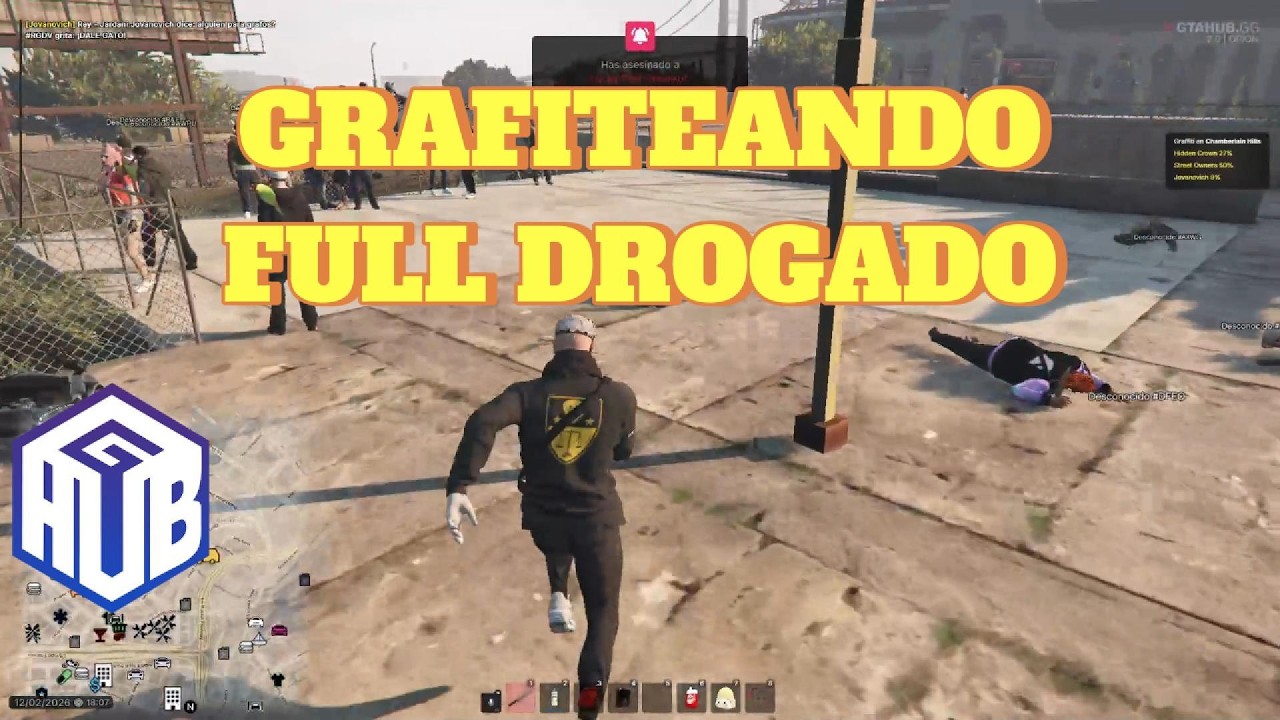 GRAFITEANDO FULL DROGADO en GTAHUB