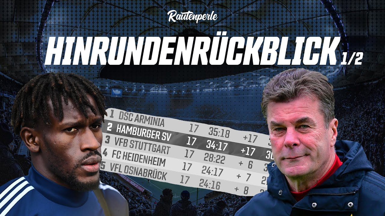 HSV-Hinrundenr&uuml;ckblick 1/2 | Jatta & Hecking | Experten: J. Rohrberg (Sky), H. Jacobs (Abendblatt)