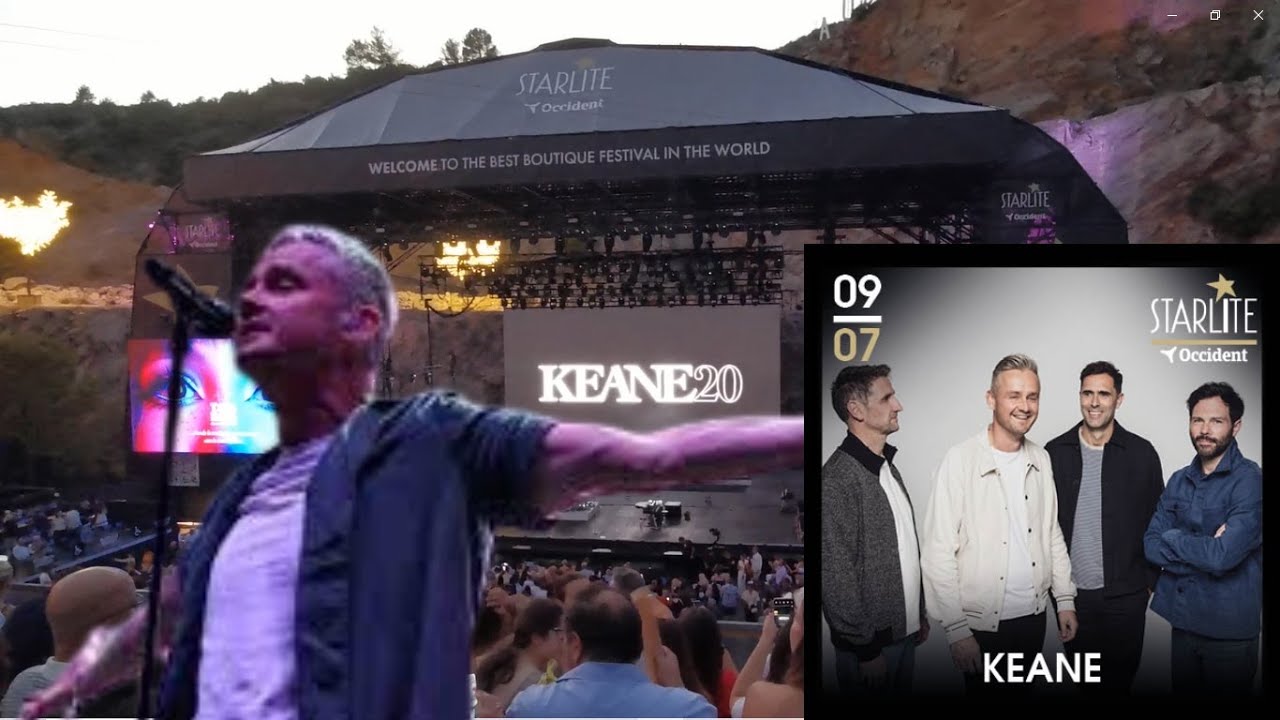 En vivo con... KEANE en el STARLITE OCCIDENT Marbella Malaga 09/07/24