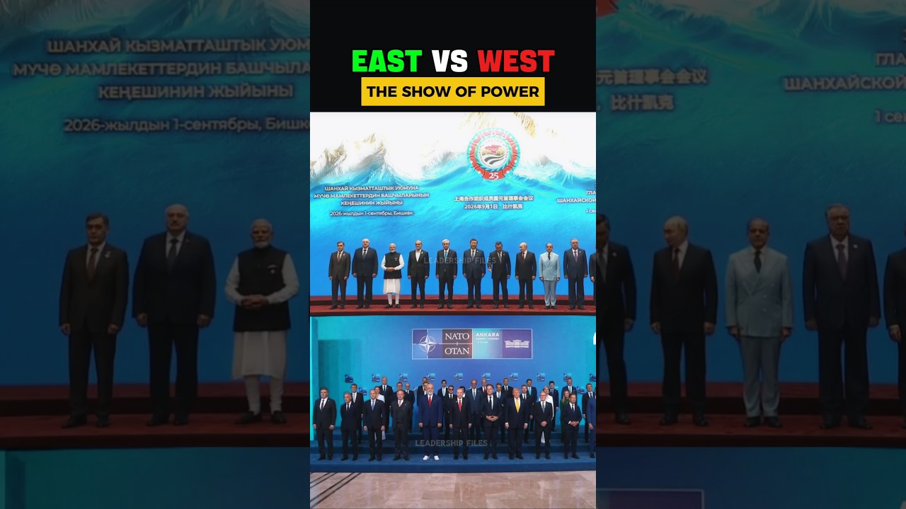 Putin Modi Xi east vs Trump Macron west | NATO vs SCO