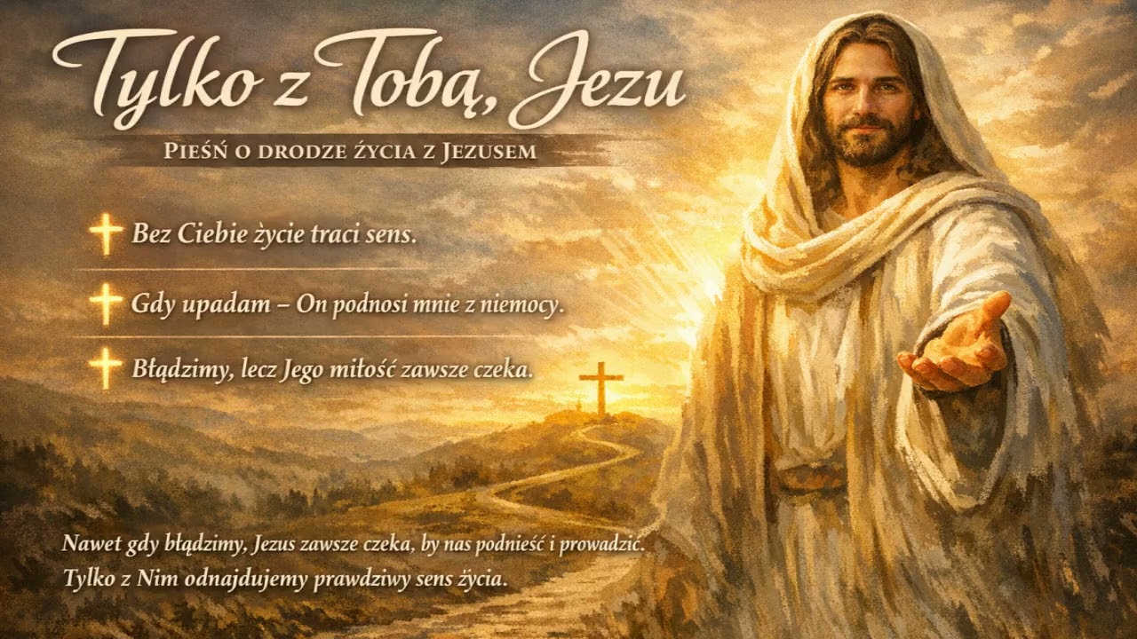 👉 Tylko z Tobą, Jezu | Pieśń drogi i serca