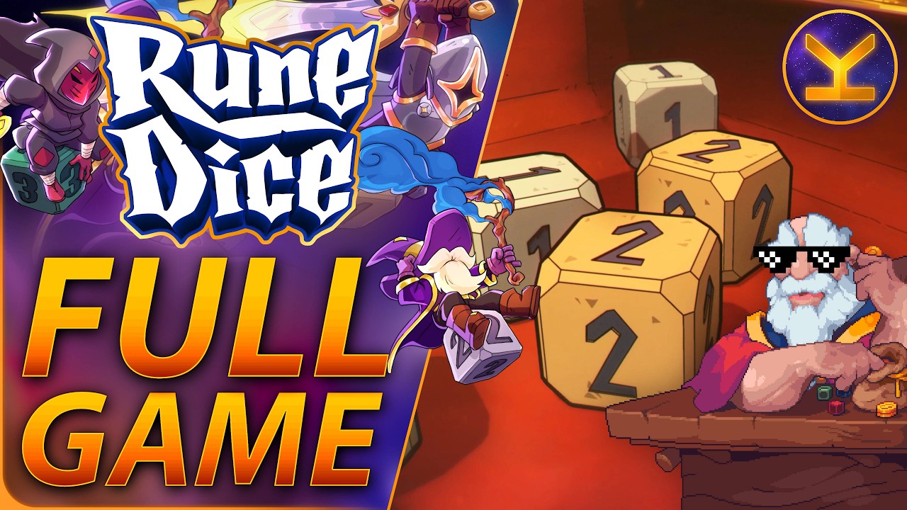 Rune Dice - Full Game - All Heroes Unlocked & All Bosses Defeated - Complete Walkthrough Gameplay