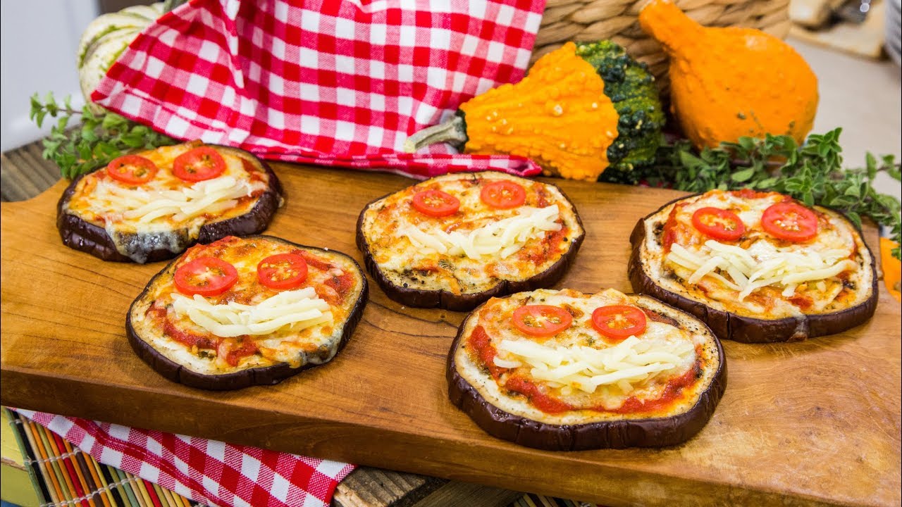 Mini Eggplant Pizza - Home & Family