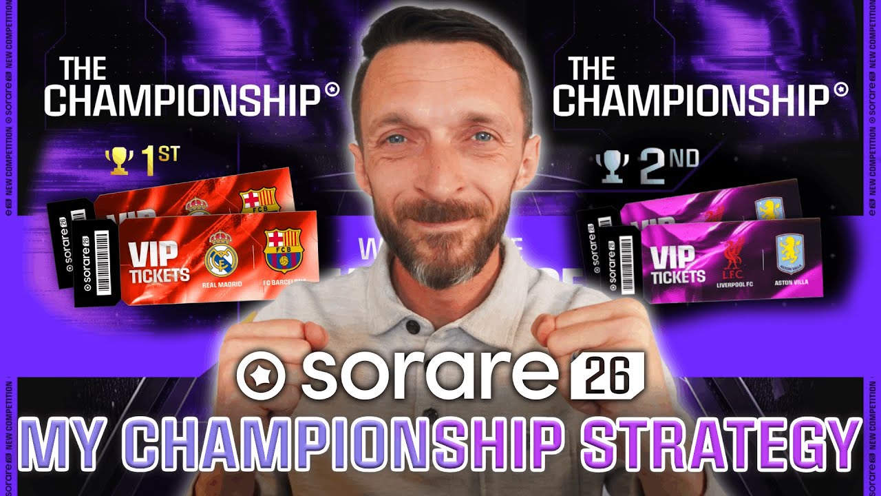 GOING FOR HISTORY 🏆 SORARE CHAMPIONSHIP STRATEGY