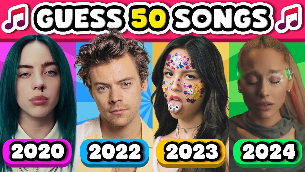 УГАДАЙ ПЕСНЮ: С 2020 по 2024 год 🎤🎶 | Музыкальная викторина