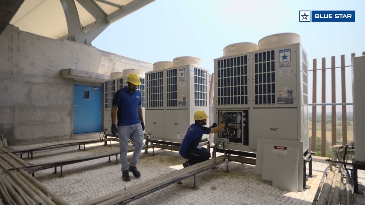 Powering Performance & Comfort: Blue Star HVAC solutions at Baroda Cricket Stadium