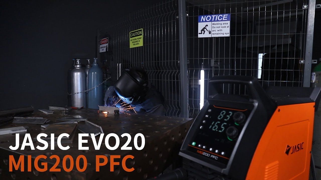 Setup JASIC EVO20 MIG200 PFC