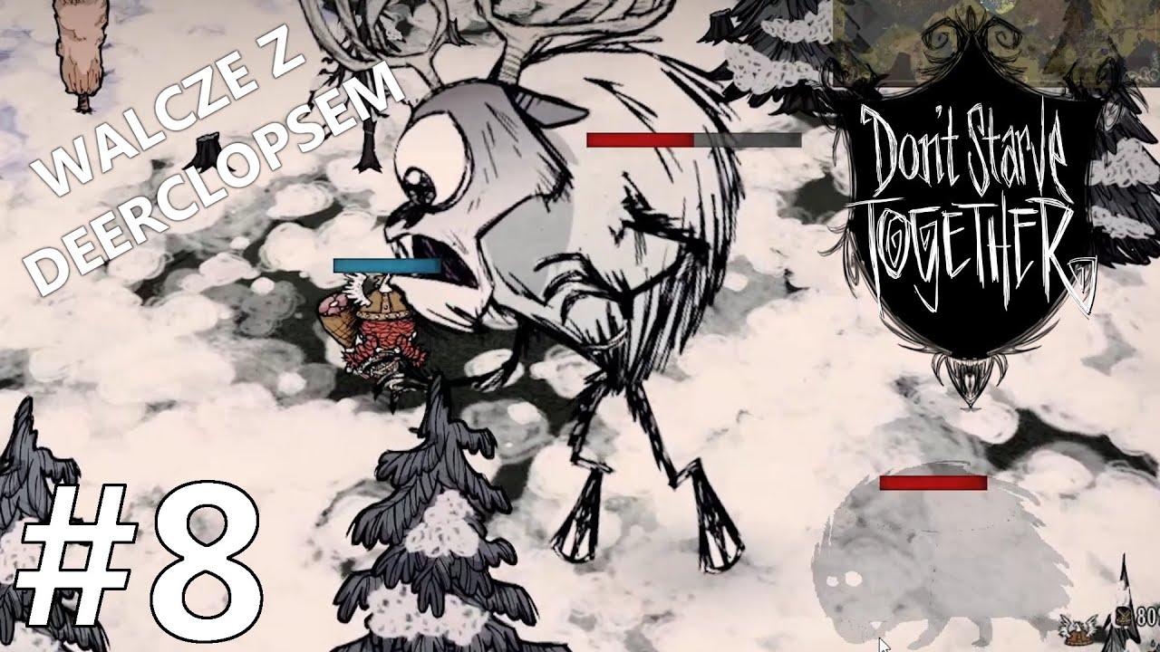 WIGFRID vs DEERCLOPS, WALRUS, FARMA ŚWIŃ Don't starve #8
