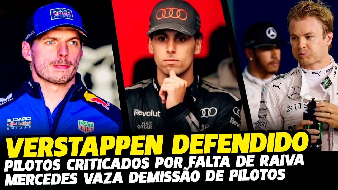 PILOTOS ATUAIS DETONADOS, VERSTAPPEN DEFENDIDO E MERCEDES REVELA DEMISS&Atilde;O DE PILOTOS | F&Oacute;RMULA 1