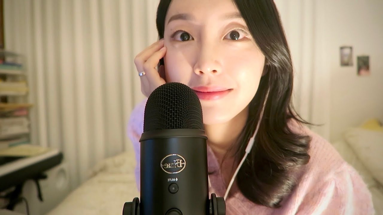 ASMR 새로운 마이크 팅글대박 블루예티💙 | Brushing,Tapping,Mouth Sounds
