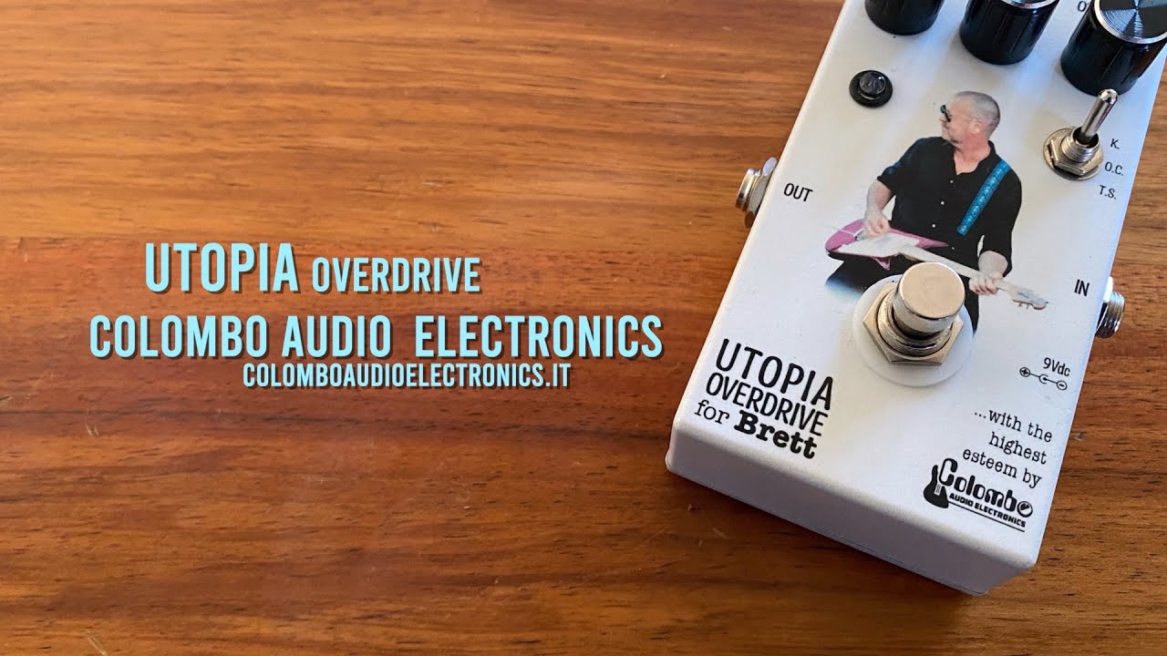 Colombo Audio Electronics: UTOPIA Overdrive. Three classic voices. Any image you want!